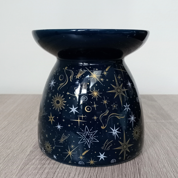 4 Décoration étoiles bleu foncé