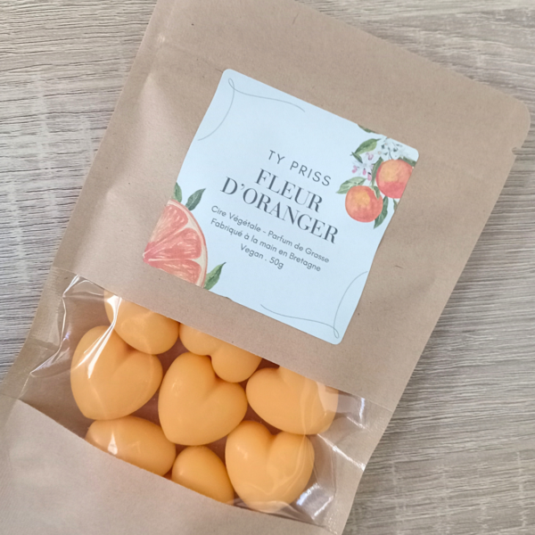 9 Bougie Fleur d'Oranger